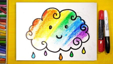 Лёгкие рисунки фломастерами