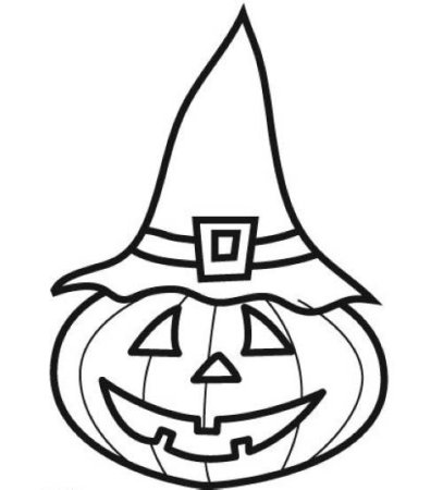 Хэллоуинский рисунок легкий