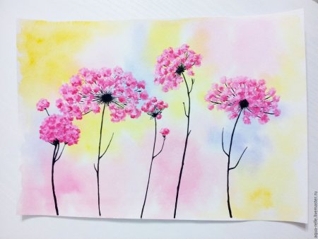 Рисование акварелью для начинающих