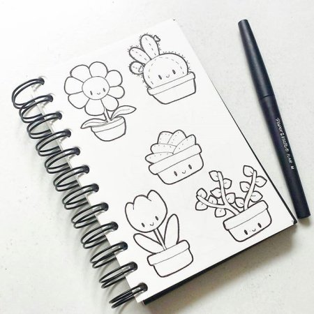 Лёгкие рисунки для срисовки карандашом еда