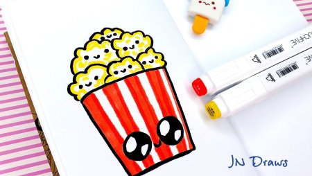 Легкие рисунки для скетчбука