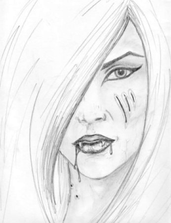 Этапы рисования лица