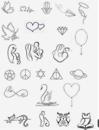 Узоры простые