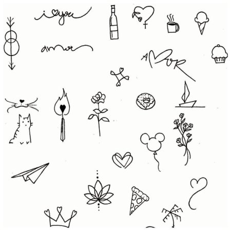 Простые тату