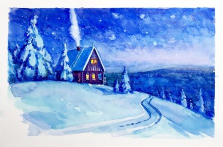 Рисунки гуашью