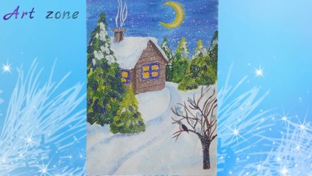 Зимние рисунки