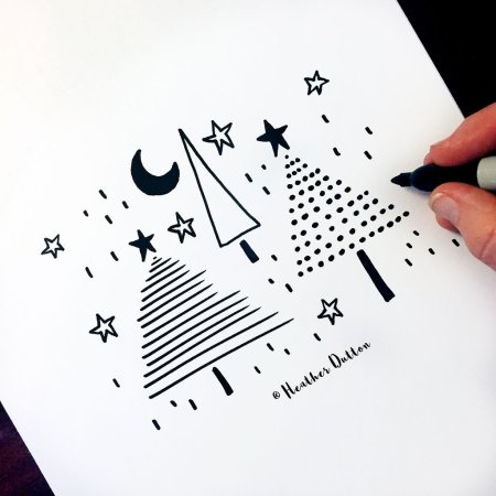 Идеи для простых рисунков