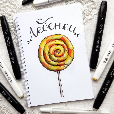 Рисунки для блокнота легкие