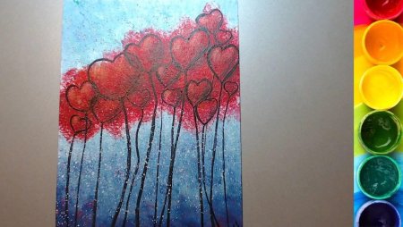 Рисунки для срисовки красками