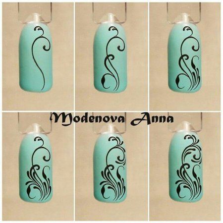 Рисование на ногтях для новичков