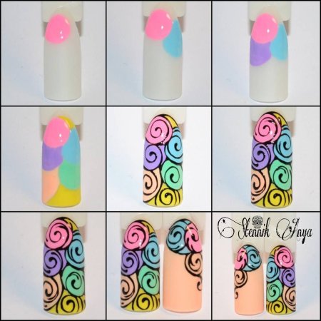 Идеи для рисунков на типсах