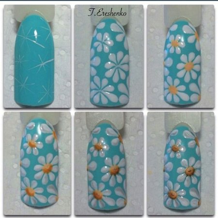 Узоры на ногтях для начинающих