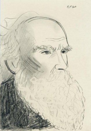 Фет Афанасий портрет раскраска