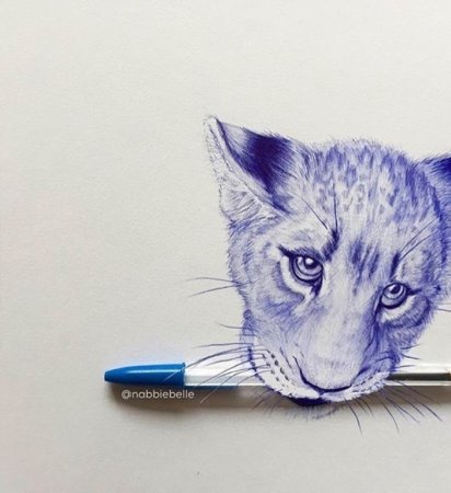 Рисунки шариковой ручкой для начинающих легкие