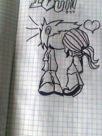 Рисунки для срисовки грустные про любовь