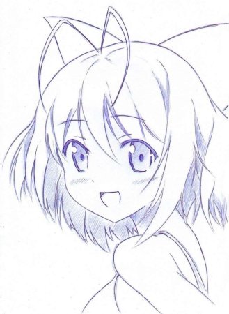 Аниме рисунки карандашом