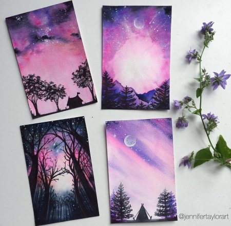 Анна Армона акварель