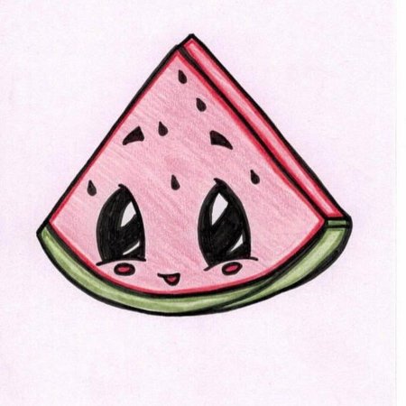 Рисунки для срисовки еда карандашом