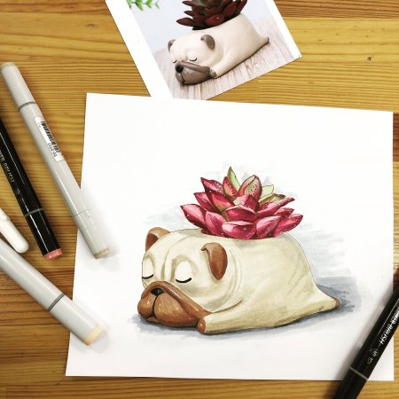 Маркеры для скетчинг