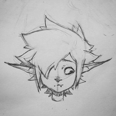 Аниме для срисовки карандашом демоны
