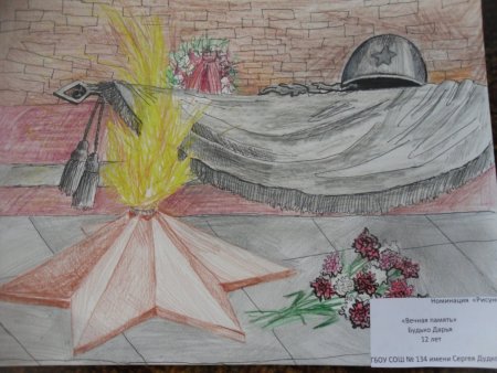 Рисунок на тему неизвестный солдат
