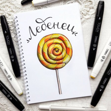 Рисунки маркерами