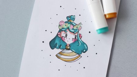 Рисунки маркерами