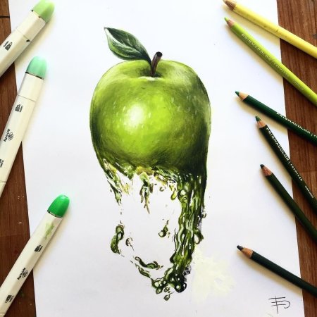 Идеи для рисунков маркерами легкие