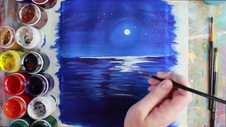 Рисование красками для начинающих