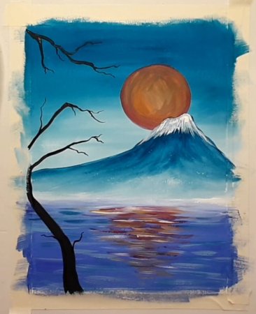 Рисование Сакуры