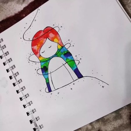 Аниме маркерами для начинающих