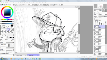 Рисунки в пейнте легкие