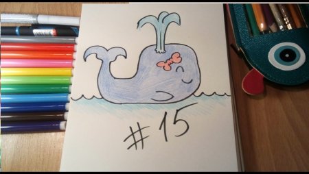 Лёгкие рисунки фломастерами