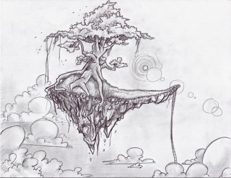 Необычные рисунки легкие