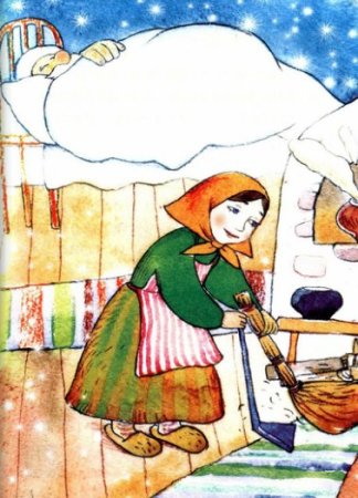 Рисунок Снегурочки