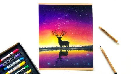 Рисунки пастелью для начинающих