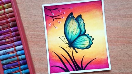 Рисунки пастелью для срисовки
