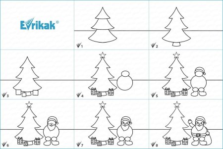 Как нарисовать снеговика