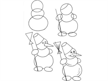 Пошаговая инструкция рисунка