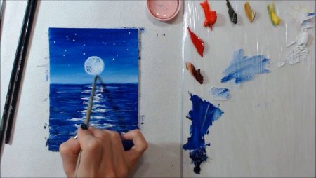 Этапы рисования пейзажа