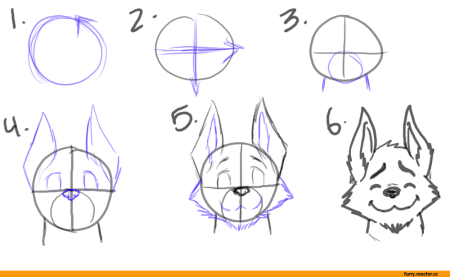 Уроки по рисованию фурри