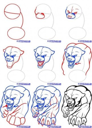 Рисунки мультяшных персонажей