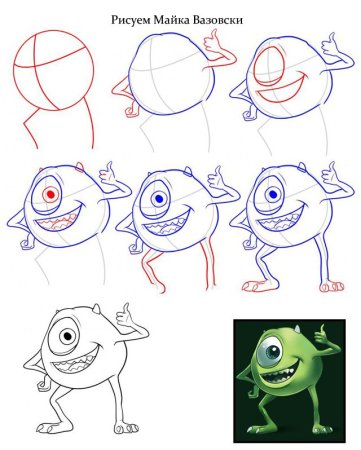 Рисунки для срисовки лёгкие