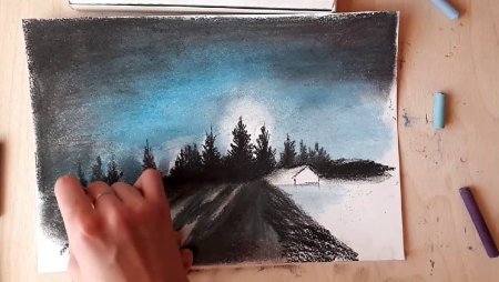 Уроки рисования пастелью