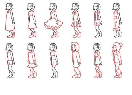 Этапы рисования человека для детей