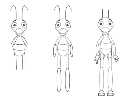 Кузя рисунок