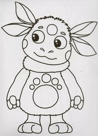 Мила Лунтик рисунок