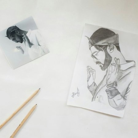 Мияги рисунок для срисовки