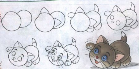 Красивые поэтапные рисунки