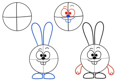 Рисование пошагово для детей